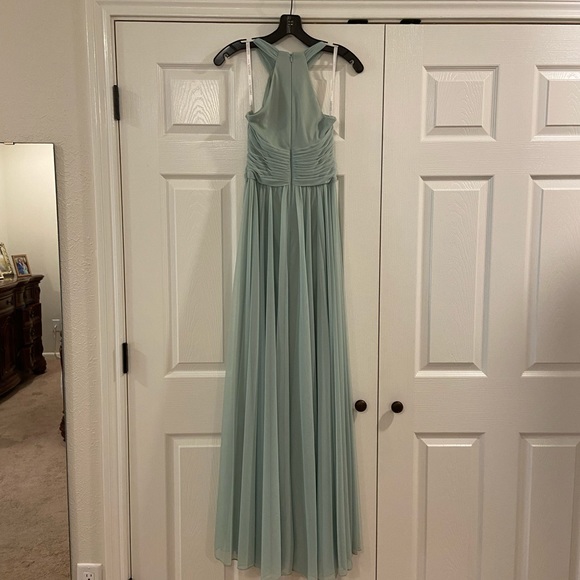 David Bridal floor length gown in Meadow - Picture 2 of 3